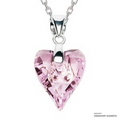 Rosaline Wild Heart Pendant Made with Swarovski Elements